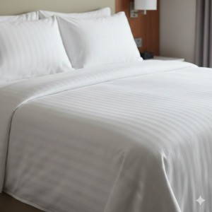 Ekonomik otel çarşafı 200x280cm çift kişilik pamuk polyester